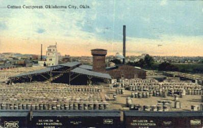 Пощенска картичка от Оклахома Сити, щата Оклахома