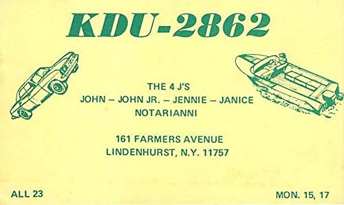 Линденхерст, Пощенска Картичка от Ню Йорк