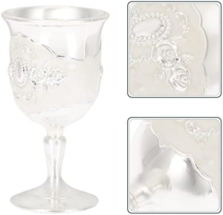 Чаши за вино BESTonZON, Комплект стъклени чаши за вино, Реколта Декоративни чаши за уиски ръчно изработени чаши