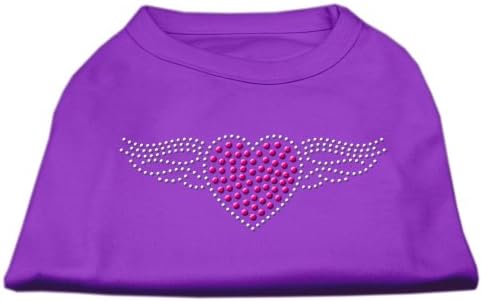Риза С кристали в стил Авиаторски, Предпочитана за грижа за домашни любимци, Лилаво L (14)