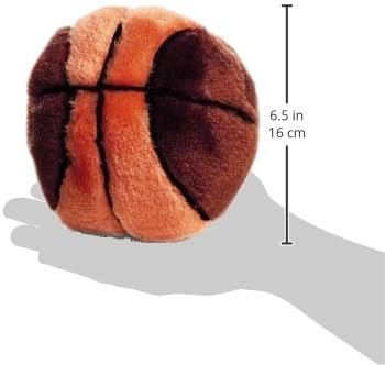 Этичная плюшен играчка за кучета-баскетболисти, 4-1 / 2 инча цветове могат да се различават