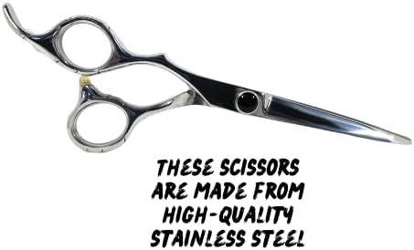Професионални ножици за подстригване на коса с лявата си ръка серия Fanatic Pro (5.5 инча) - инструмент, което променя правилата на играта за стилисти-левичари и фризьори.