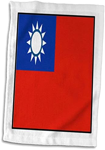3 Копчета с флага на света Drose Florene - Снимка кърпи с бутони с флага Тавейн (twl-98509-1)