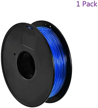 DMiotech 1,75 мм 0,5 КГ Направления за 3D печат TPU Презареждане на Цвят е Светло Синьо, Точност +/- 0,05 mm