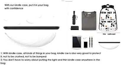 Студиен калъф WunM за Kindle Voyage 7-то поколение - Защитен калъф от изкуствена кожа модел, с функция за автоматично