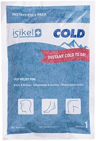 Isikel Instant Hot Pack - Гел за Еднократна употреба затопляне пакети с бързо активиране от болка, Комплекти