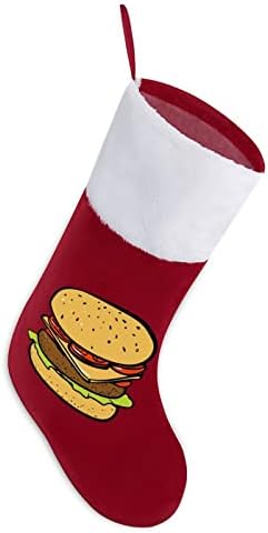 Заведение за Бързо Приготвяне на Коледен Окачен Отглеждане Чорапи за Коледно Камина Празничен Начало Декор