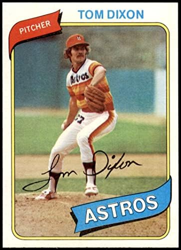 1980 Topps 513 Том Диксън Хюстън Астрос (Бейзболна картичка) Ню Йорк / MT Astros