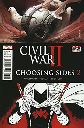 Гражданската война II: Избор на страните 2 VF / NM ; Комикс на Marvel