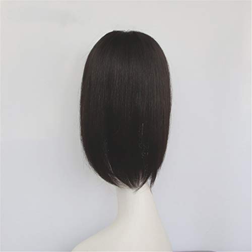 Жена Topper на челото, Перуки-изкуствена коса за Изтъняване на косата, Скоба 5 x 5 в Дебели Топперах от Човешка