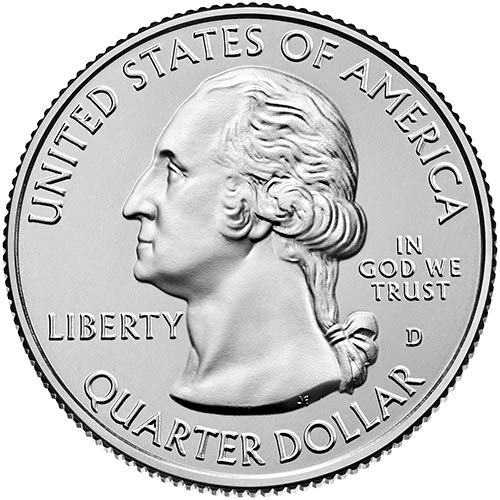 2020 D BU Солт Ривър Бей Национален парк Вирджински острови на САЩ NP Quarter Choice Необращенный монетен двор на САЩ