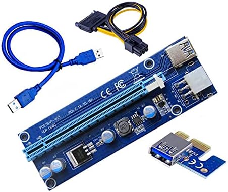 Съединители 1-5 бр. PCI-E pcie Странично 009 Express 1X 4X, 8X 16x Удължител PCI-E USB Странично 009S Двойна