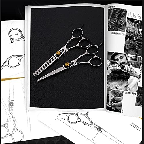 XJPB Ножици За Подстригване Комплект За Подстригване на Коса/Филировочные Ножици Набор от 9CR От Неръждаема