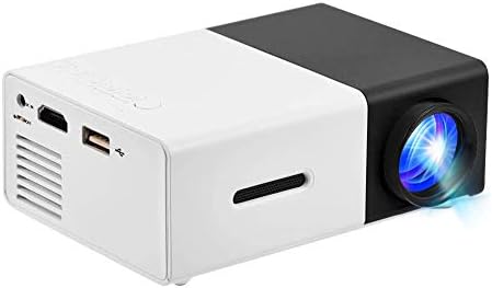 Мини проектор с Вграден стереодинамиком Преносим Мултимедиен проектор за домашно кино с интерфейс HDMI/AV/USB
