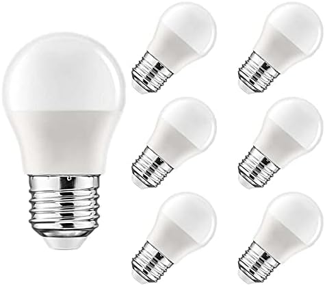 Led лампи Welitesim E26 E27, което е равно на 60 W, топло Бяла 3000 До 3 Вата на 300 Лумена 85-265 В постоянен/променлив ток, Ярки Лампи за спалня, Дневна, офис, опаковка от 6
