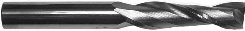 F & D Tool Company 17691 Благородна микрозернистость - 10% кобалт 4 Канали с един край - твердосплавная fresa