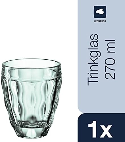 Чаша за пиене Leonardo Brindisi, 1 бр., Могат да се мият в съдомиялна машина, Чаша за пиене, От стъкло, Модерен