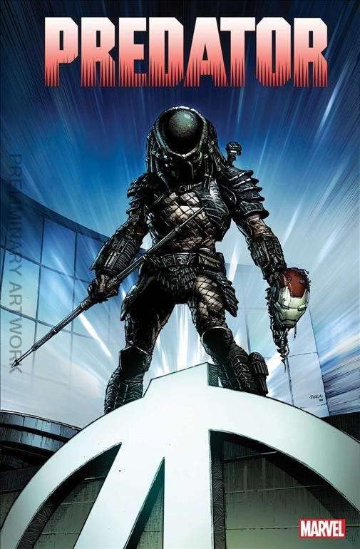 Predator (Marvel) 1J VF / NM; Комиксите на Marvel | Дейвид Финч