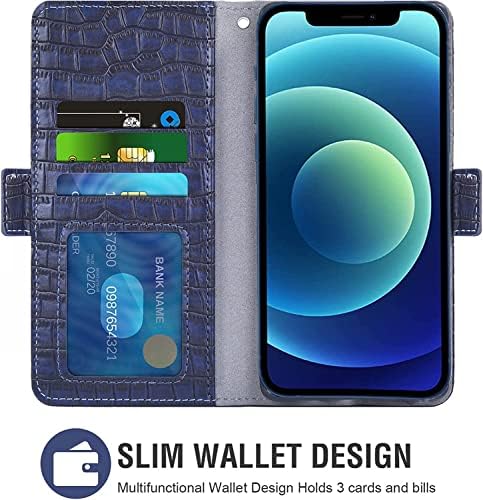 Чанта-портфейл GXFCUK за iPhone 14/14 Plus/14 Pro/14 Pro Max със слотове за карти, класически чанта-за награда