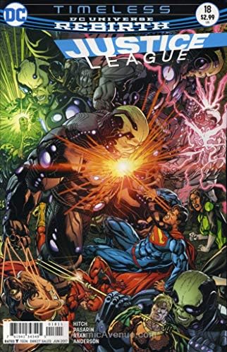 Лигата на справедливостта (3-та серия) 18 VF / NM ; комиксите DC