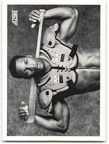 1990 Сметка на Бо Джексън Черно-бял - Футболно / Бейзболна картичка 697