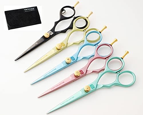 Професионални Златни Ножици за Подстригване на коса за Фризьори, Фризьорски ножици, Ножици за Стригане - 5.5