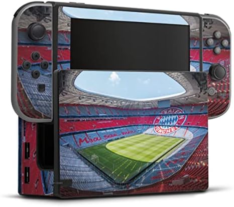 Кожата DeinDesign е Съвместим със Стикер на филма Nintendo Switch FC Bayern Munich FCB Stadium