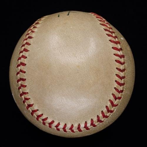 Бейб-Бейзбол Бейб Ruth с сингъл OAL Harridge с автограф - Beautiful Sweet Spot Auto - JSA - Бейзболни топки