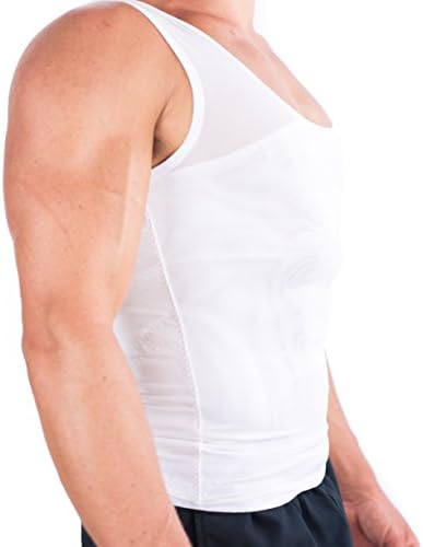 Уважаеми Облекло Оригинален Мъжки Компресиране риза за гърдите, прикрива Гинекомастию Moobs Shapewear
