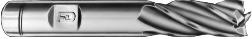 F&D Tool Company 18936-XL368 Торцевая fresa с квадратна чучур с множество канали, С един край, от неръждаема
