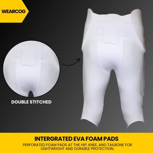 Вградени футболни панталони WEARCOG | 7 Тренировъчни футболни панталони с подплата и вградени подплънки