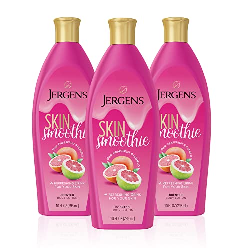 Освежаващ лосион за тяло Jergens Skin Шейкове с аромат на розов грейпфрут и pomelo, 10 течни унции (опаковка