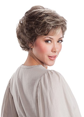 Жена синтетични перука Тони от Бевърли Лилия -38: светло-кафяви, 15% сиво
