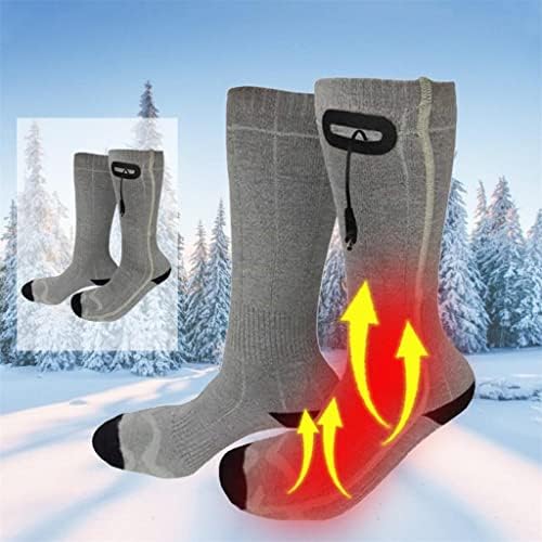 Чорапи GELTDN 4500mah живот с електрически нагревател, кашмир чорапи с 3 Нива на температурата, с батерия, за