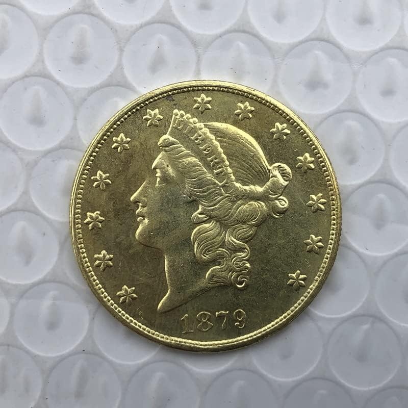 189P Версия на Американската 20 Златни Монети Латунная Антични Ръчна Чуждестранна Възпоменателна Монета 34 мм