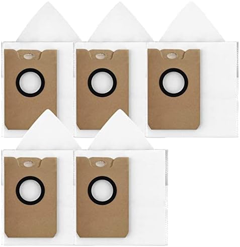 Торбички за прах loniko, 5 Опаковки Сменяеми Торбички за прах с обем 3,5 л за робот-прахосмукачка G3