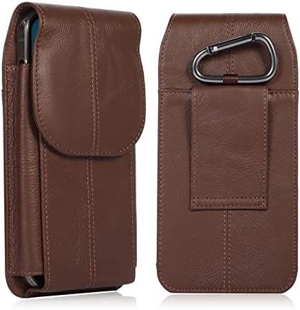 Чанта-кобур за телефон от естествена кожа, чанта-кобур за телефон за iPhone 13 Pro, 13, 12 Pro, 13 mini, 12,