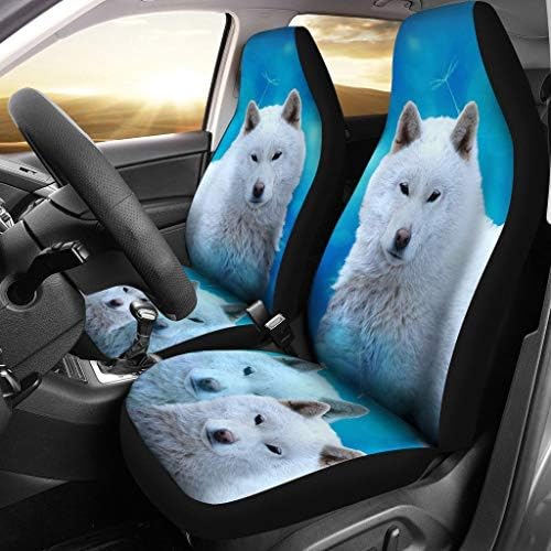 Невероятни Калъфи за автомобилни Седалки с принтом кучета Хокайдо