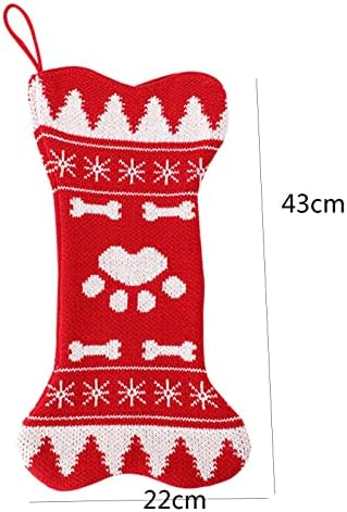 Коледен Отглеждане Класически Чорапи Голям размер с моя Герой за Семейна Почивка, Украса за Коледно парти, с