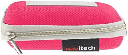 Твърд защитен калъф за слушалки Navitech Pink е Съвместим с изолирующими слушалки SoundMAGIC E80C с микрофон