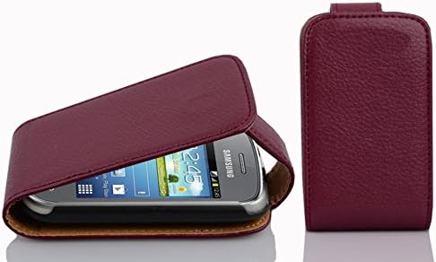 Калъф Cadorabo, съвместим с Samsung Galaxy Pocket НЕО Пастельно-лилав цвят - Калъф-за награда в стил флип от