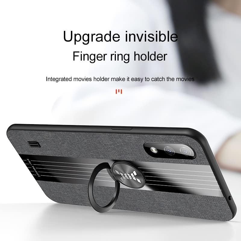 Калъф за мобилен телефон, съвместим с калъф Samsung Galaxy А01, с магнитна поставка на 360 °, Мултифункционален