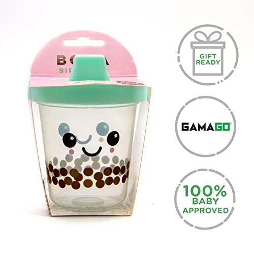 Детска поильная чаша GAMAGO Boba - Приятно сладко поильная чаша за деца от 6 месеца - с Капацитет 7 унции -