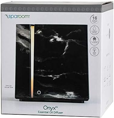 Ултразвукова Дифузор Етерично масло за ароматерапия SpaRoom Onyx (черен)