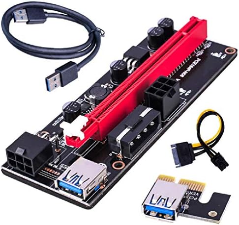 PCI-E PCIE Странично Удължител USB Странично 009S PCI-E Странично Card 009S за майнера БТК PCI-E PCIE Странично