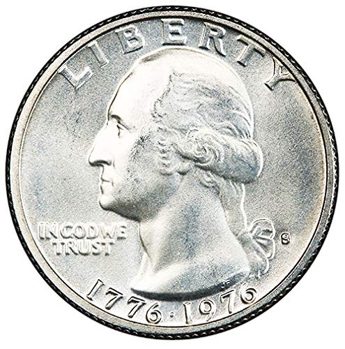 Сребърен БУ Двестагодишният Вашингтонския Тримесечен избор 1976 година, Не Обращающийся монетен двор на САЩ