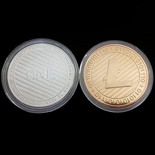 Litecoin Монета Райт Виртуална Възпоменателна Монета Litecoin Монета Мемориал Медал На Реплика Колекция Занаяти