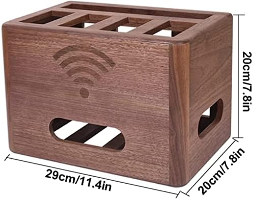 WiFi Router Organize Box Телеприставка Безжичен Рутер, полици за Съхранение Насам Кабел за Управление на Контейнер
