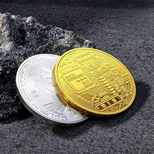 Експлозивна Златна Монета Сребърна Монета Monero Възпоменателна Монета Виртуална Колекция от монети Възпоменателна