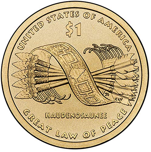 2010-Та Доказателство за Великия закон на света Долар индианци Сакагавеи Избор на долара Необращенный монетен